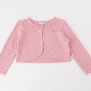 トッカ(TOCCA)のトッカ バンビーニ Tricot Ruban カーディガン 80cm(カーディガン/ボレロ)