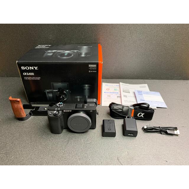 Sony α6400 ボディ SmallRig L型ブラケット 付き