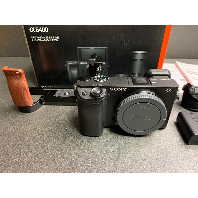 Sony α6400 ボディ SmallRig L型ブラケット 付き