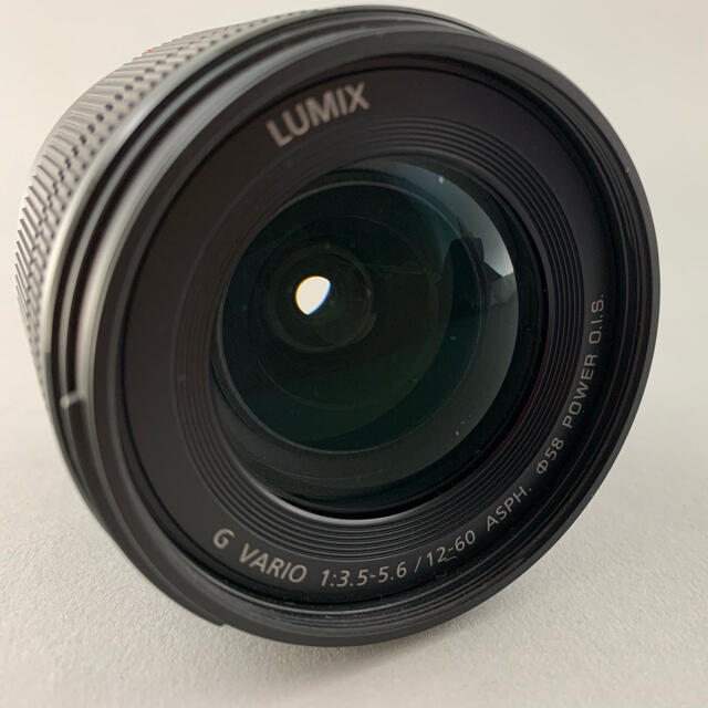 Panasonic(パナソニック)のLUMIX G VARIO 12-60mm F3.5-5.6 POWER OIS スマホ/家電/カメラのカメラ(レンズ(ズーム))の商品写真