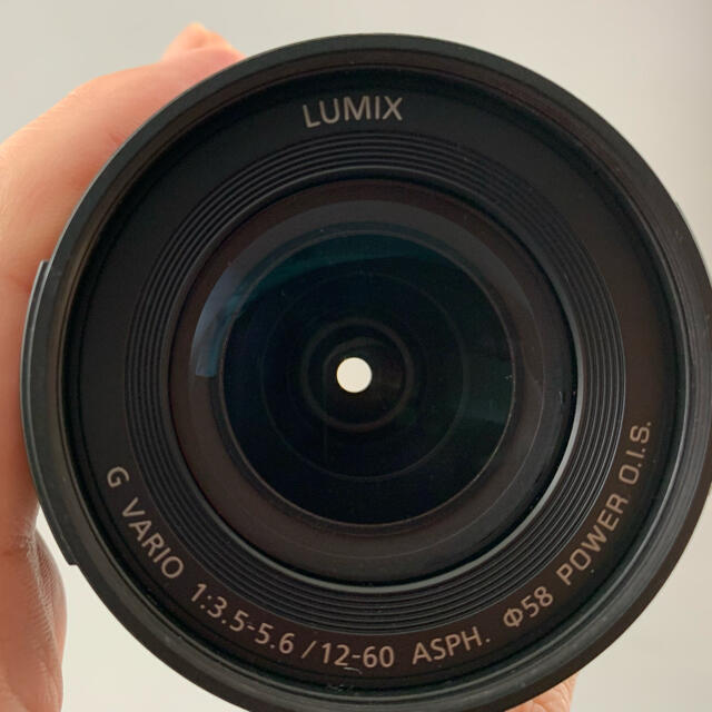 Panasonic(パナソニック)のLUMIX G VARIO 12-60mm F3.5-5.6 POWER OIS スマホ/家電/カメラのカメラ(レンズ(ズーム))の商品写真