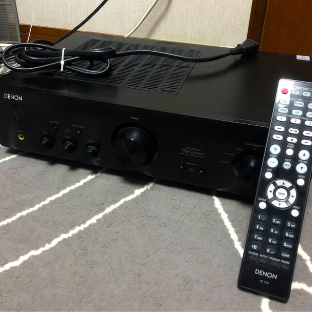 DENON PMA-390RE Black (ケーブルおまけ!) - grupobatia.com.mx