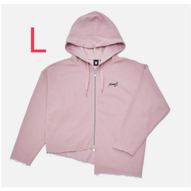 【L】BTS ARMYST ZIP-UP HOODY [PINK]