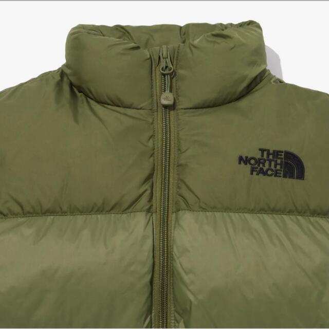 THE NORTH FACE(ザノースフェイス)のノースフェイス　ダウンジャケット　カーキ　キッズ　150 キッズ/ベビー/マタニティのキッズ服男の子用(90cm~)(ジャケット/上着)の商品写真