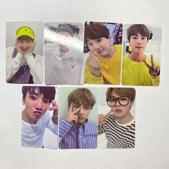 bts memories of 2017 Blu-ray トレカ 全員7枚コンプ