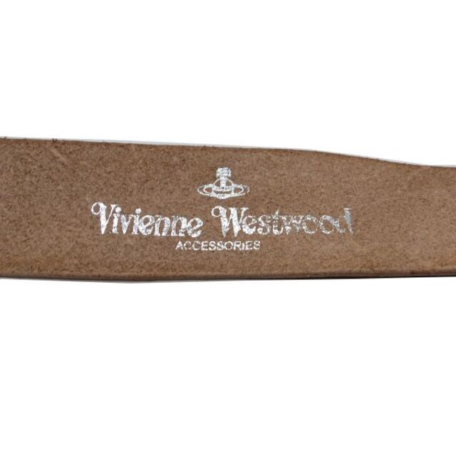 Vivienne Westwood(ヴィヴィアンウエストウッド)の【新品】Vivienne westwood　バックル　ベルト　レッド メンズのファッション小物(ベルト)の商品写真