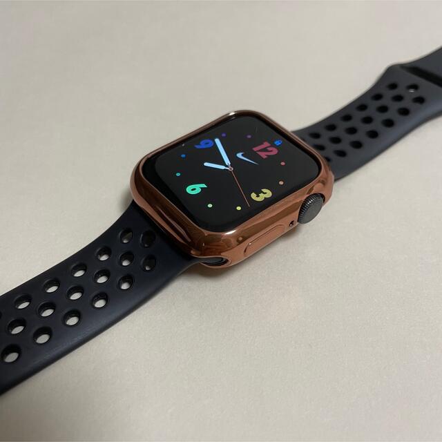 Apple Watch(アップルウォッチ)の【ピンクゴールド】AppleWatch 本体カバー 38/40/42/44mm メンズの時計(その他)の商品写真