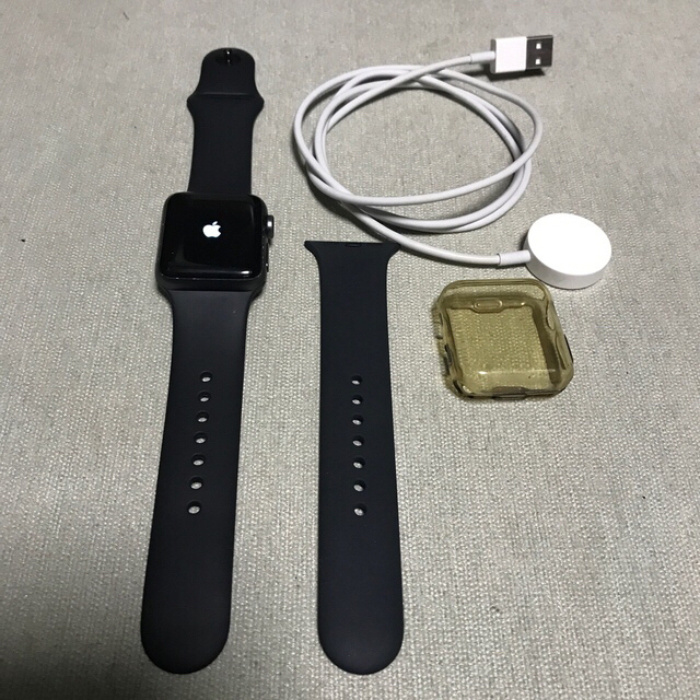 Apple Watch series3  ※ｸﾘｱﾍﾞﾙﾄ付