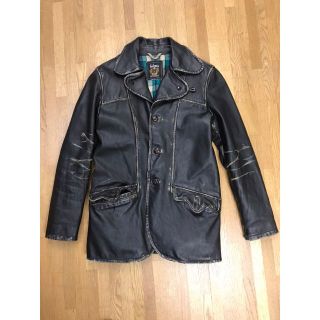 ショット(schott)のschott ショット ウエスタン レザージャケット S 黒(レザージャケット)