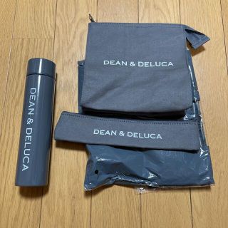 ディーンアンドデルーカ(DEAN & DELUCA)のディーンアンドデルーカ　水筒　ランチバック、カトラリーセット　未使用(弁当用品)