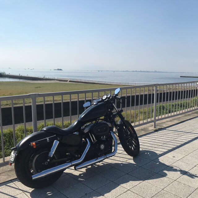 Harley Davidson(ハーレーダビッドソン)の車検切れたんで値引きします❗️XL883N 自動車/バイクのバイク(車体)の商品写真