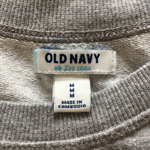 Old Navy(オールドネイビー)のOLD NAVY トレーナーM レディースのトップス(トレーナー/スウェット)の商品写真