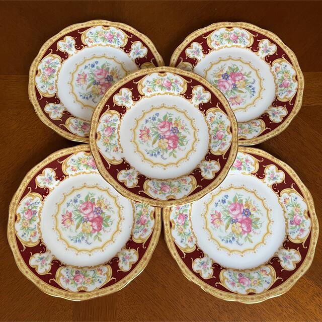 ロイヤルアルバート ケーキ皿 ROYAL ALBERT レア 新品未使用