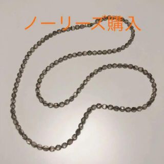 ノーリーズ(NOLLEY'S)のノーリーズ購入　カットビーズ ネックレス(ネックレス)