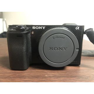 ソニー(SONY)のsony @6000 本体のみ(ミラーレス一眼)