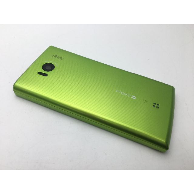 SHARP(シャープ)のsoftbank AQUOS PHONE 103SH グリーン◆美品◆336 スマホ/家電/カメラのスマートフォン/携帯電話(スマートフォン本体)の商品写真