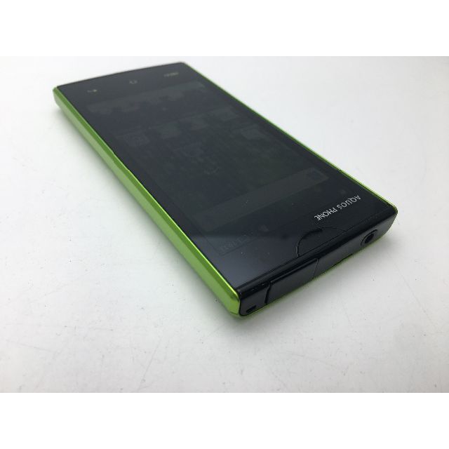 SHARP(シャープ)のsoftbank AQUOS PHONE 103SH グリーン◆美品◆336 スマホ/家電/カメラのスマートフォン/携帯電話(スマートフォン本体)の商品写真