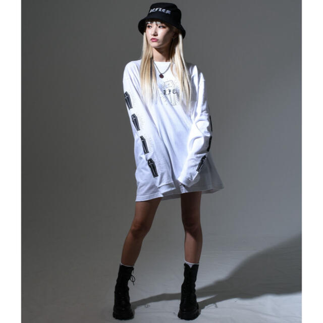 REFLEM/レフレム』コフィンプリントL/S Tee ロンT REFLEM/レフレム』コフィンプリントL/S Tee ロンT