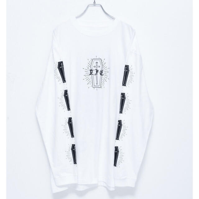 REFLEM/レフレム』コフィンプリントL/S Tee ロンT - Tシャツ