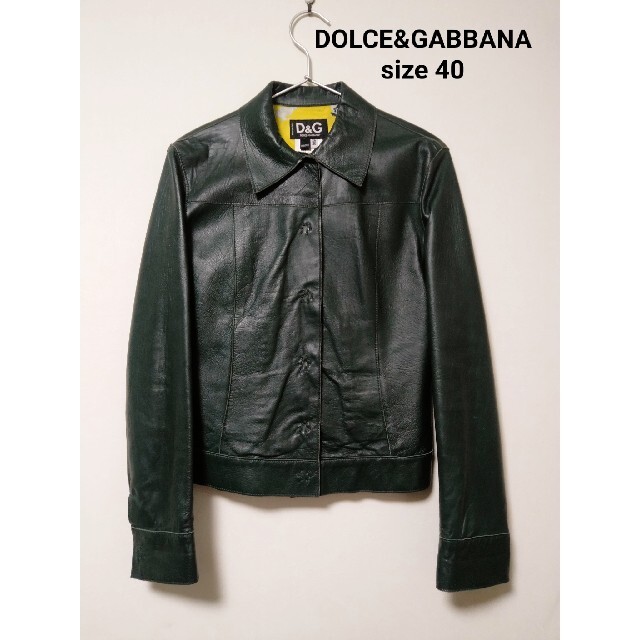DOLCE&GABBANA ドルチェアンドガッバーナ レザーシャツジャケット | フリマアプリ ラクマ