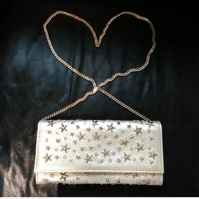 JIMMY CHOO★ウォレットチェーン 長財布