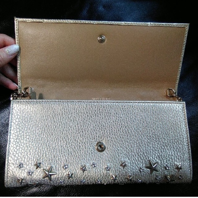 JIMMY CHOO★ウォレットチェーン 長財布