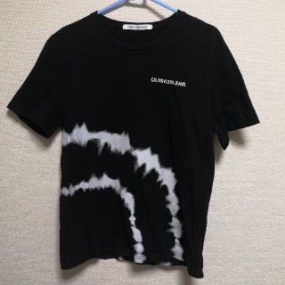 カルバンクライン(Calvin Klein)のCalvin Klein カルバン・クライン Tシャツ 黒色 中古品になります。(Tシャツ/カットソー(半袖/袖なし))