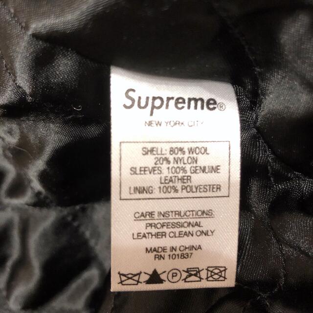 Supreme(シュプリーム)のSUPREME 18AW motion logo varsity jacket メンズのジャケット/アウター(スタジャン)の商品写真