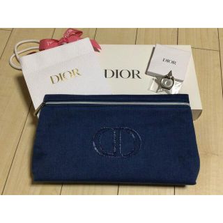 クリスチャンディオール(Christian Dior)のDIOR  ノベルティ　ポーチ　スマホリング(ノベルティグッズ)