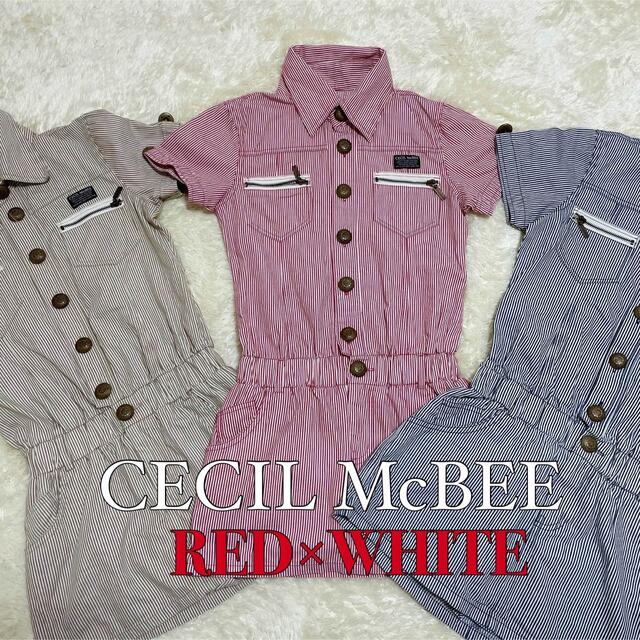 CECIL McBEE(セシルマクビー)のCECIL McBEE ヒッコリー ワンピース＊バイバイ ワンウェイ GRL レディースのワンピース(ミニワンピース)の商品写真