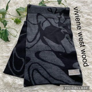 ヴィヴィアンウエストウッド(Vivienne Westwood)の男女兼用　viviene west wood 総柄オーブマフラー(マフラー)