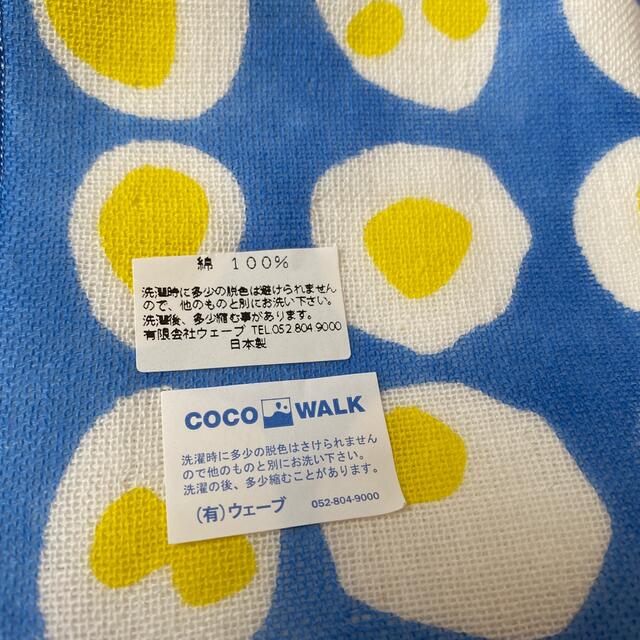【新品未使用】COCO WALK タオルハンカチ　コロコロたまご　 レディースのファッション小物(ハンカチ)の商品写真