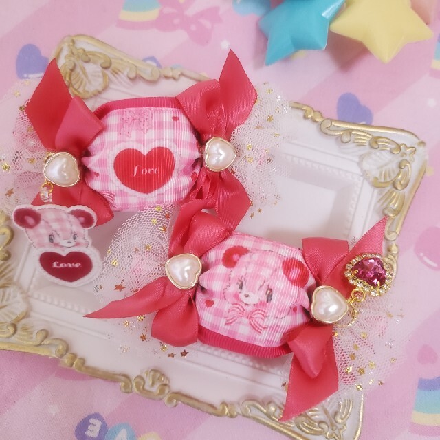 みみ様コメント制♡ハンドメイド♡ぷっくりキャンディーツイン ...