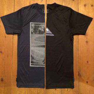 クイックシルバー(QUIKSILVER)のQUIKSILVER クイックシルバー Tシャツ 2枚セット ネイビー&ブラック(Tシャツ/カットソー(半袖/袖なし))