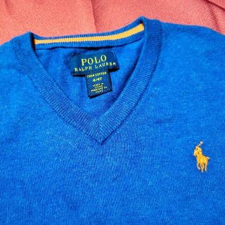 ポロラルフローレン(POLO RALPH LAUREN)のラルフローレン ポロ KIDS■Vネックニット■4/4T(100)(ニット)