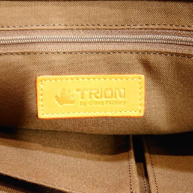 [美品]TRION レザートートドバッグ 3