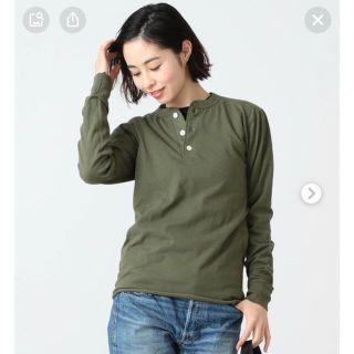 ビームスボーイ(BEAMS BOY)のビームスボーイ　ヘルスニット　ヘンリーネックTシャツ(カットソー(長袖/七分))