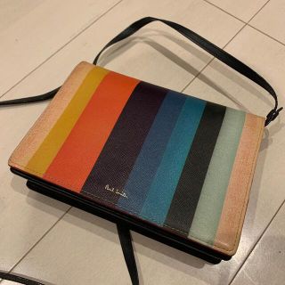 ポールスミス(Paul Smith)のPaulSmith シグネチャーストライプポシェット(ショルダーバッグ)