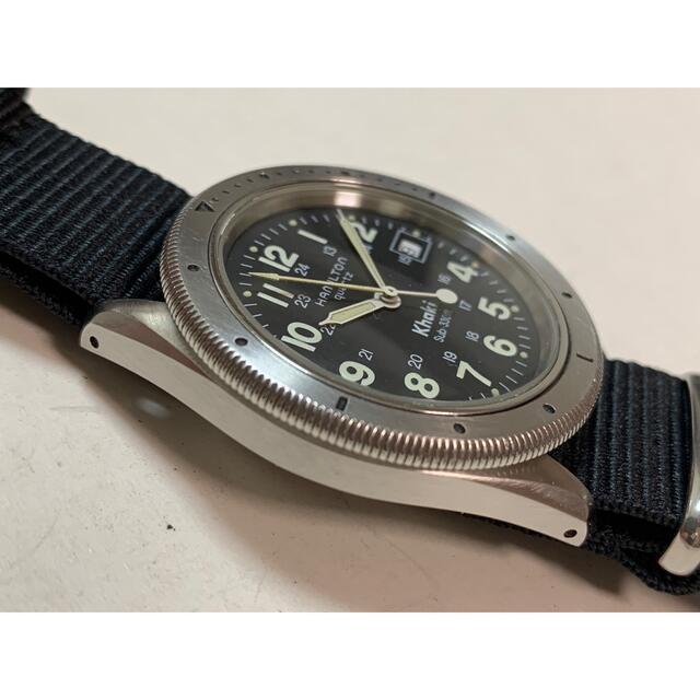 ハミルトンkhaki 9859A腕時計 激レア cardiologiaintegrada.com.br