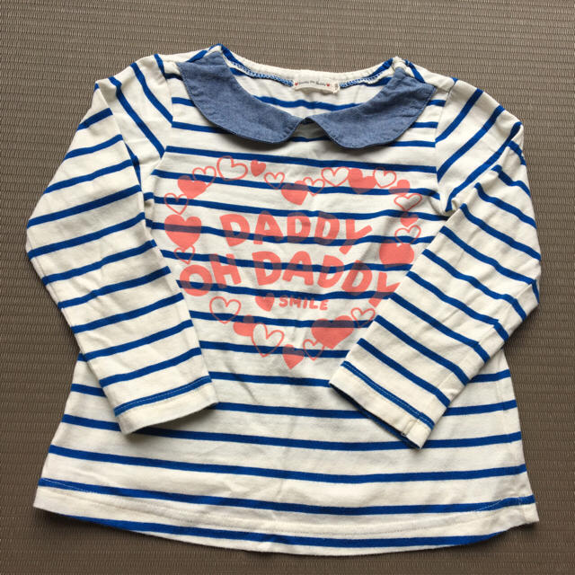 daddy oh daddy(ダディオーダディー)のダディ オー ダディ♡ボーダー 長袖Tシャツ キッズ/ベビー/マタニティのキッズ服女の子用(90cm~)(Tシャツ/カットソー)の商品写真