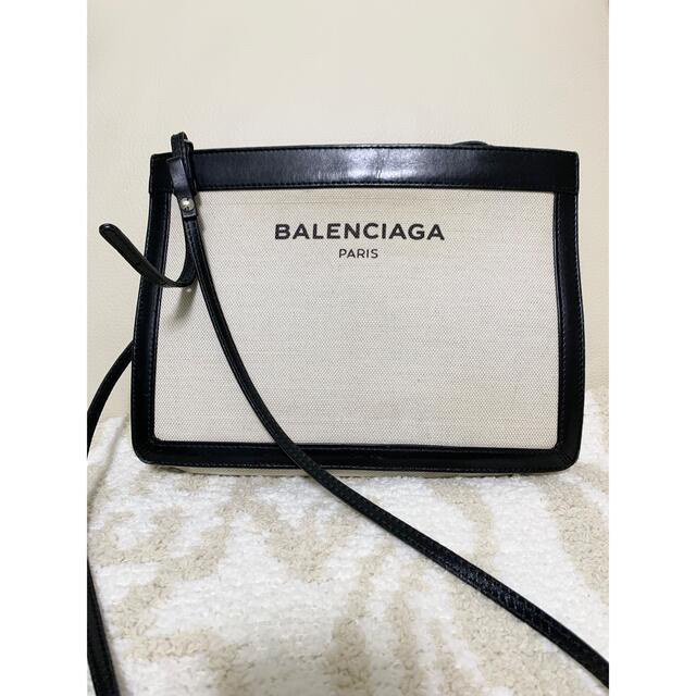 BALENCIAGA バレンシアガ キャンバス ショルダー バッグ ポシェットバレンシアガショルダーバッグ