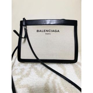 バレンシアガ(Balenciaga)のBALENCIAGA バレンシアガ キャンバス ショルダー バッグ ポシェット(ショルダーバッグ)