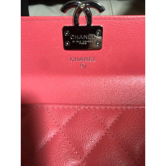 CHANEL(シャネル)のCHANEL ダブルココロングウォレット シャネル　CHANEL マトラッセ レディースのファッション小物(財布)の商品写真