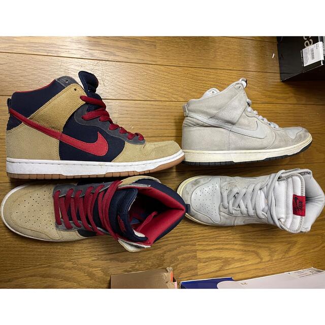 NIKE(ナイキ)のNIKE DUNK HI SB 2足まとめ売り 28.5cm  メンズの靴/シューズ(スニーカー)の商品写真