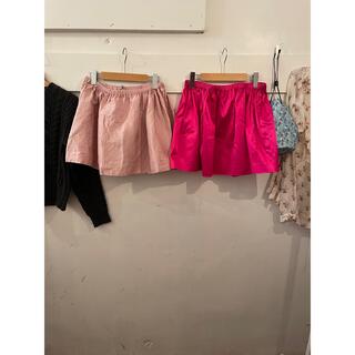 ミュウミュウ(miumiu)の最終価格❤️🍎❤️‍🔥miumiu skirt set.(ミニスカート)