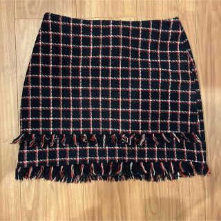 ザラ(ZARA)のZARA ツイードスカート(ミニスカート)