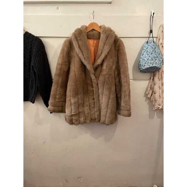 最終価格????france vintage fur coat.