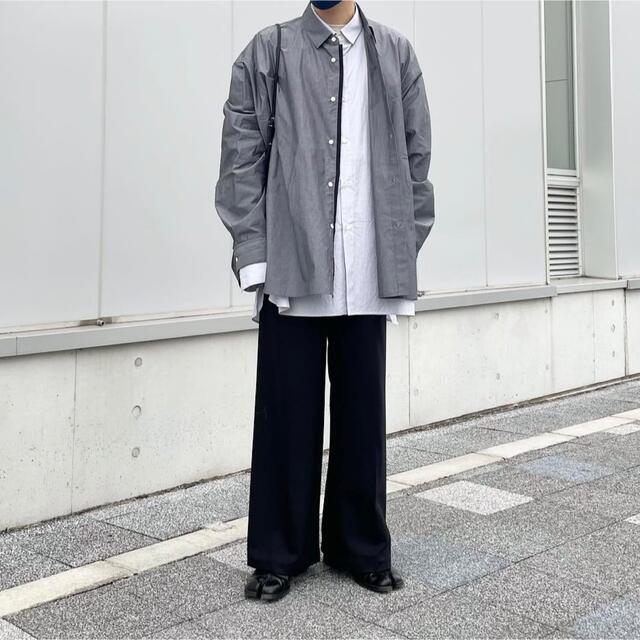 stein 21ss OVERSIZED 4LAYERED SHIRT