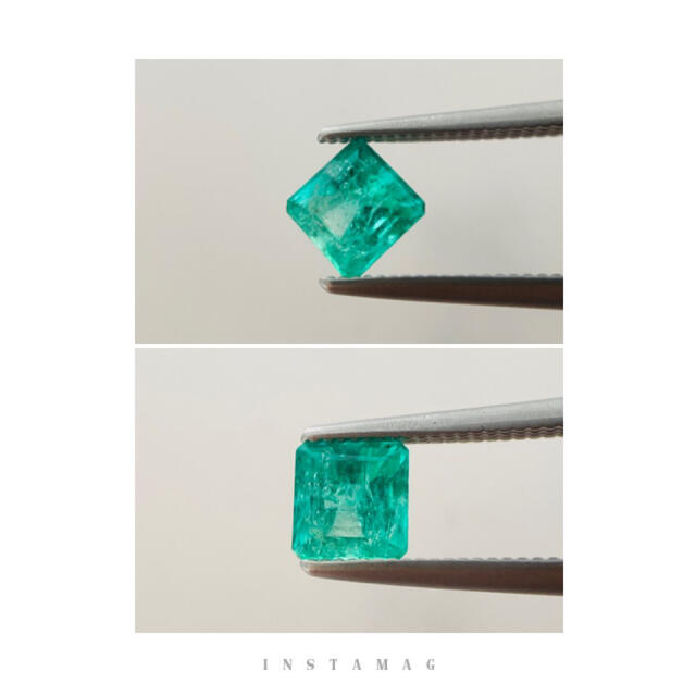 R 0210-1)『コロンビア産』天然エメラルドルース 0.441ct-eastgate.mk