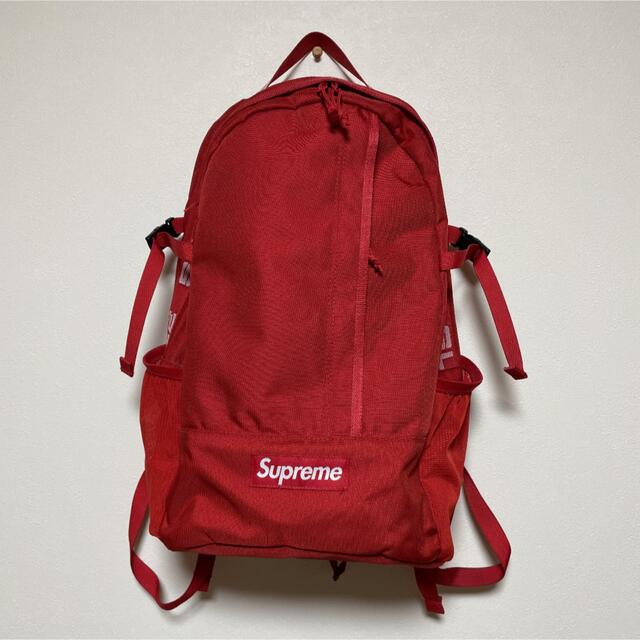 新品 18ss Supreme Backpack RED